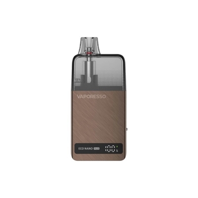 Eco Nano Plus Pod Kit 1400mAh 10ml by Vaporesso - Mocha Brown