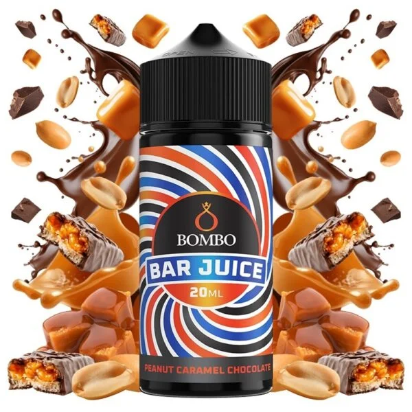 Bombo Bar Juice Peanut Caramel Chocolate 20ml/120ml