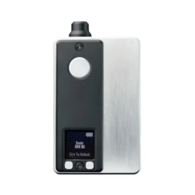 SAN AIO DNA80C BORO Kit by Vaperz Cloud X Gerobak - Raw Silver