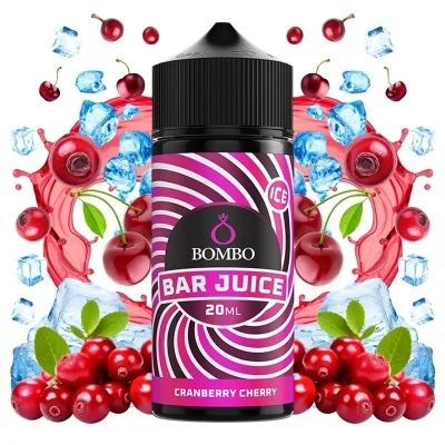 Cranberry Cherry 20/120ml Bar Juice by Bombo