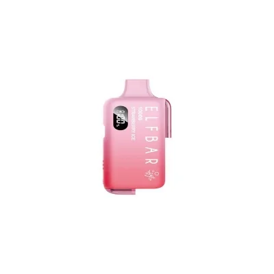 EB10000 Refillable Device by Elfbar - Strawberry Ice 2ml 20mg
