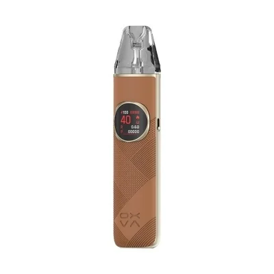 NeXLim 2 Pod Kit 2000mAh by Oxva - Bright Brown Leather