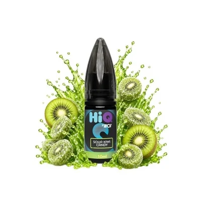 Sour Kiwi Candy 10ml 20mg Salt HiQ by Riot