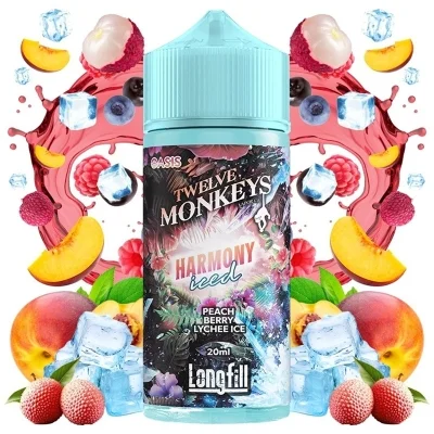 Harmony Iced 20/120ml Oasis Series by Twelve Monkeys