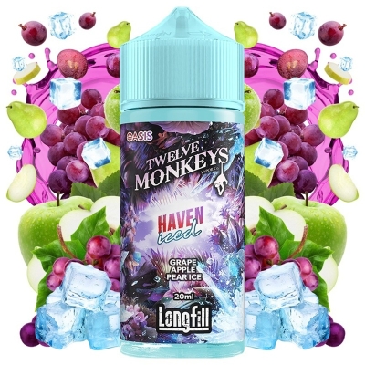 Haven Iced 20/120ml Oasis Series by Twelve Monkeys