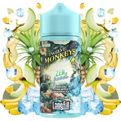 Zen Iced 20/120ml Oasis Series by Twelve Monkeys