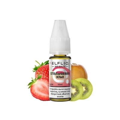 Strawberry Kiwi ElfLiQ - Έτοιμο Υγρό 10ml by ElfBar - Salt 20mg