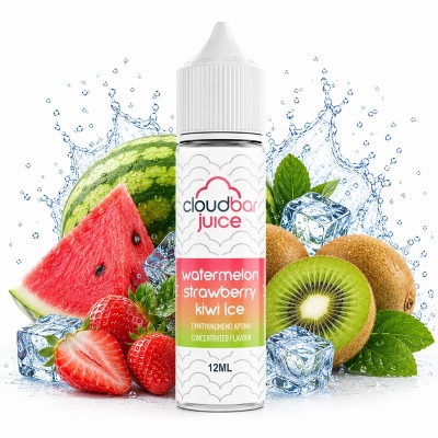 Watermelon Strawberry Kiwi Ice 12-60ml by CloudBar Juice