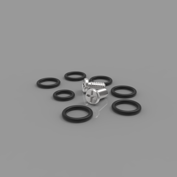 Submarine set of o-rings & screws